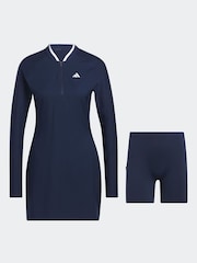 adidas Golf Navy Long Sleeve Dress - Image 8 of 8