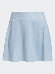 adidas Golf Bright Blue Essentials Printed Skirt - Image 6 of 6