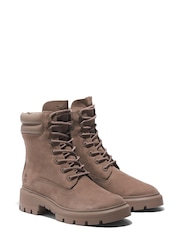 Cieliste nieprzemakalne buty Timberland Cortina Valley 6" - Obraz 2 z 5