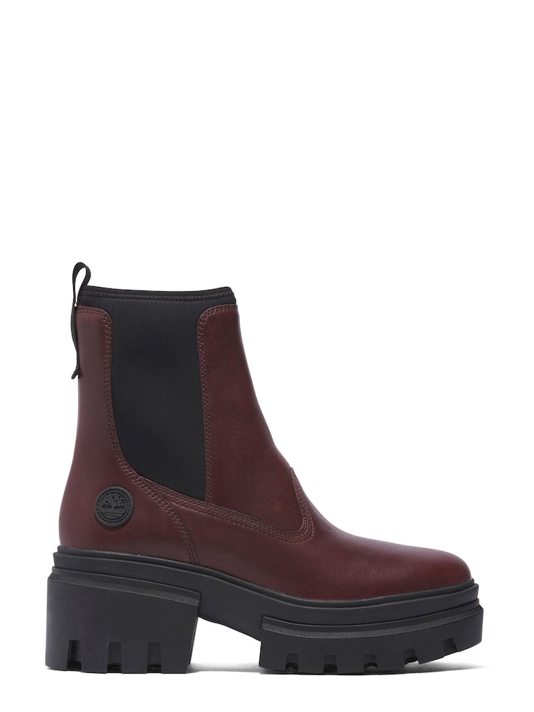 Timberland Red Everleigh Chelsea Boots - Image 1 of 7
