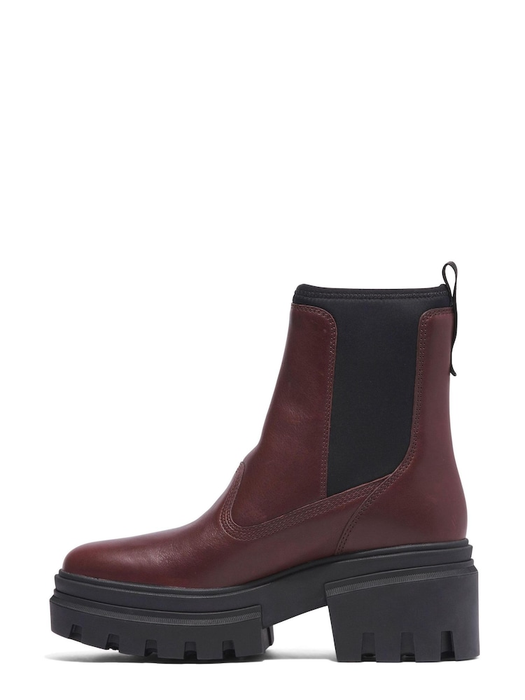 Timberland Red Everleigh Chelsea Boots - Image 2 of 7
