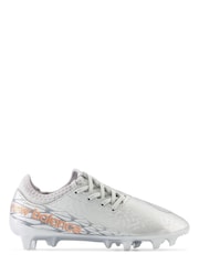 New Balance Silver Football Boots - Image 1 of 8
