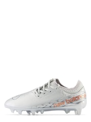 New Balance Silver Football Boots - Image 2 of 8