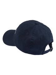 Jack Wills Dark Blue Block Logo 100% Cotton Cap - Image 1 of 3