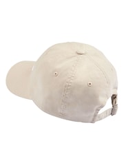 Jack Wills Grey Block Logo 100% Cotton Cap - Image 2 of 3