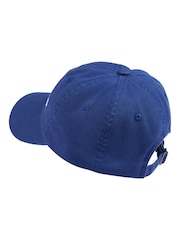Jack Wills Blue Block Logo 100% Cotton Cap - Image 2 of 3
