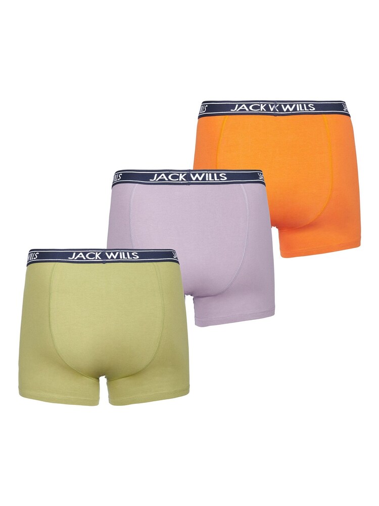 أخضر - حزمة من 3 بوكسرات Daundley من Jack Wills - صورة 2 من 3