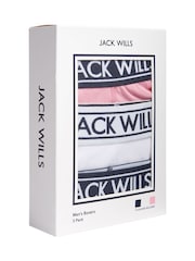 وردي - حزمة من 3 بوكسرات Daundley من Jack Wills - صورة 3 من 3