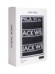 أسود - حزمة من 3 بوكسرات Daundley من Jack Wills - صورة 3 من 3