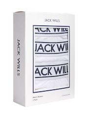 أبيض - حزمة من 3 بوكسرات Daundley من Jack Wills - صورة 3 من 3