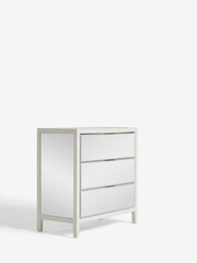 Stone Cora Mirror 3 Drawer Chest of Drawers - Image 6 of 9