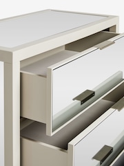 Stone Cora Mirror 3 Drawer Chest of Drawers - Image 9 of 9