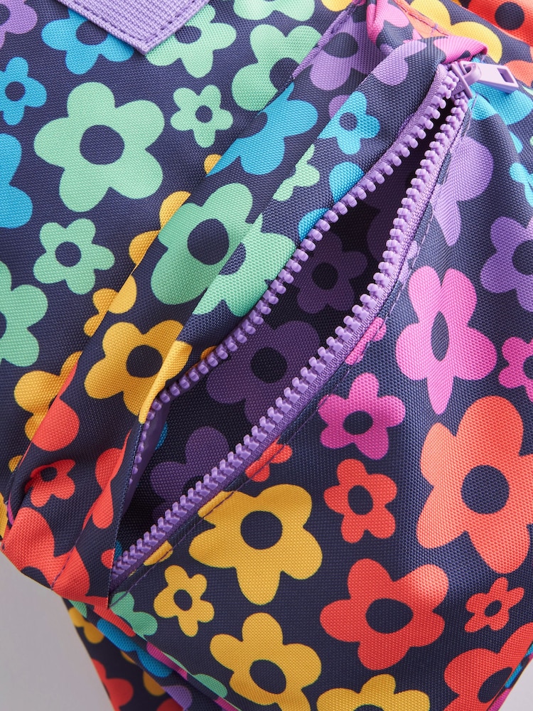 Multi Bright Double Handle Backpack - Image 4 of 8