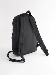 Black Quilted Backpack - Image 7 of 11