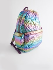 Metallic Quilted Backpack - Image 2 of 5