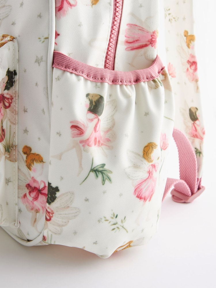 Pink/White Fairy Backpack - Image 6 of 8
