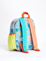 Blue Fruit Print Backpack - Image 2 of 6
