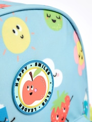 Blue Fruit Print Backpack - Image 4 of 6