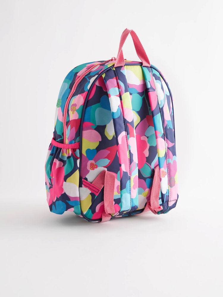 Purple Floral Backpack - Image 2 of 6