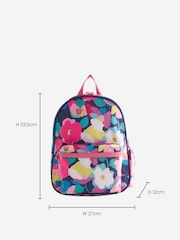 Purple Floral Backpack - Image 3 of 6