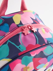 Purple Floral Backpack - Image 4 of 6