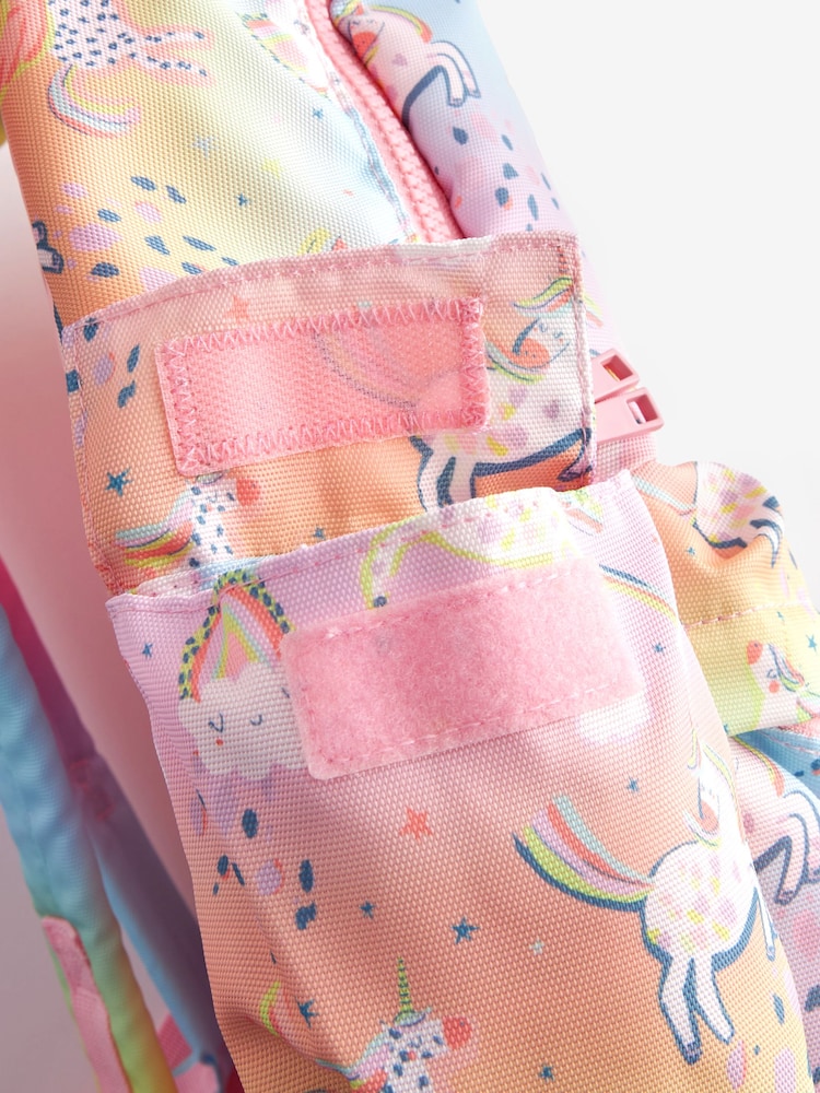 Pink Unicorn Backpack - Image 6 of 6 Pink Unicorn Backpack - Image 6 of 6