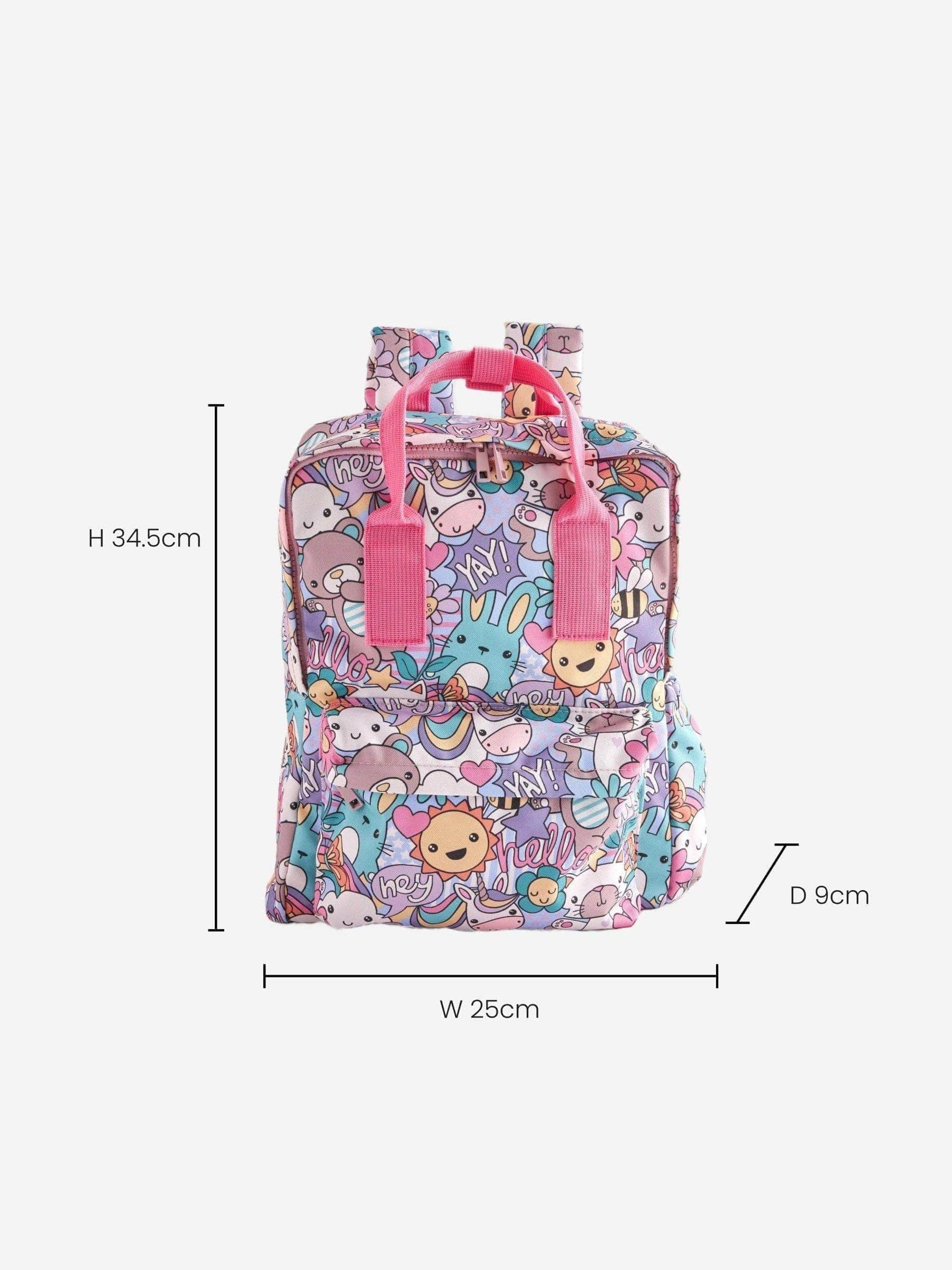 Backpack with handles outlet