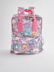 Pink Double Handle Backpack - Image 3 of 10