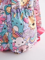 Pink Double Handle Backpack - Image 8 of 10