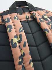 Chocolate Brown Leopard Backpack - Image 5 of 8