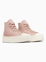 Converse Pink Chuck Taylor Modern Lift Platform Trainers - Image 3 of 7