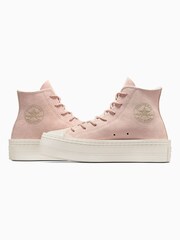 Converse Pink Chuck Taylor Modern Lift Platform Trainers - Image 4 of 7