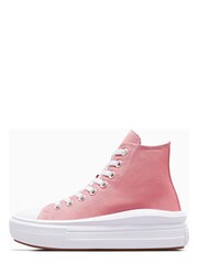 Converse Pink All Star Move High Top Trainers - Image 2 of 6