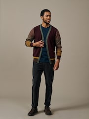 Aubin Red Trent Cardigan - Image 2 of 4