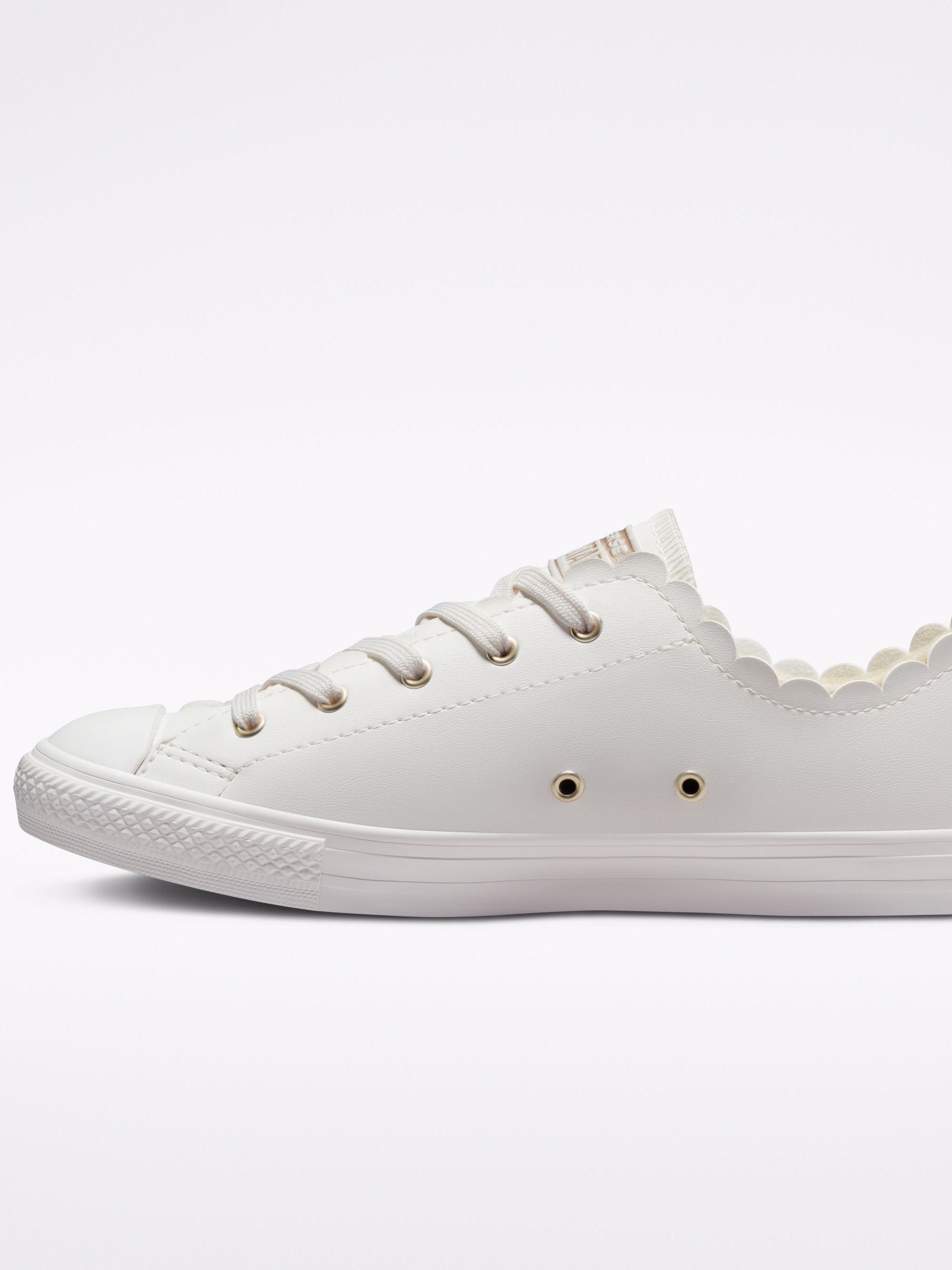 Chuck taylor all star frilly thrills low top cheap