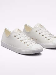 Converse White Dainty Trainers - Image 3 of 7