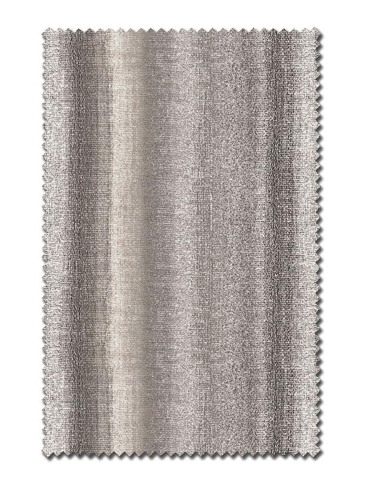 Silver Grey Metallic Stripe Made To Measure Roman Blinds - Image 5 of 5