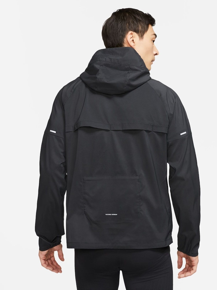 Nike Black Windrunner Running Jacket - Image 2 of 11