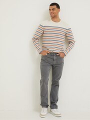 FatFace Grey Slim Salcombe Trousers - Image 2 of 4