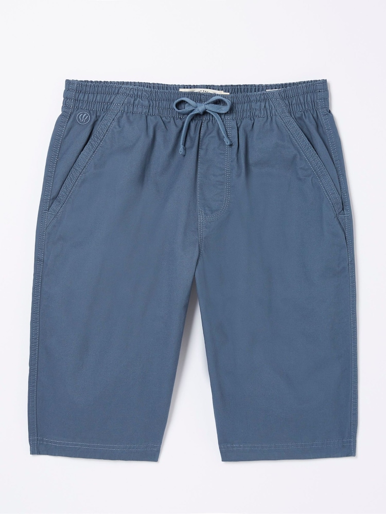 FatFace Blue Seaton Pull-On Shorts - Image 4 of 4
