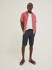 FatFace Blue Seaton Pull-On Shorts - Image 3 of 5