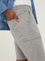 FatFace Grey Cowes Utility Shorts - Image 3 of 5