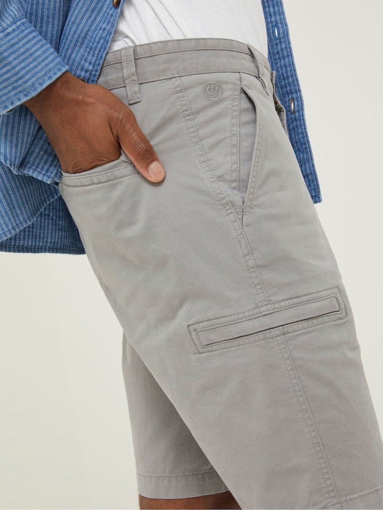 FatFace Grey Cowes Utility Shorts - Image 3 of 5