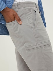 FatFace Grey Cowes Utility Shorts - Image 4 of 5