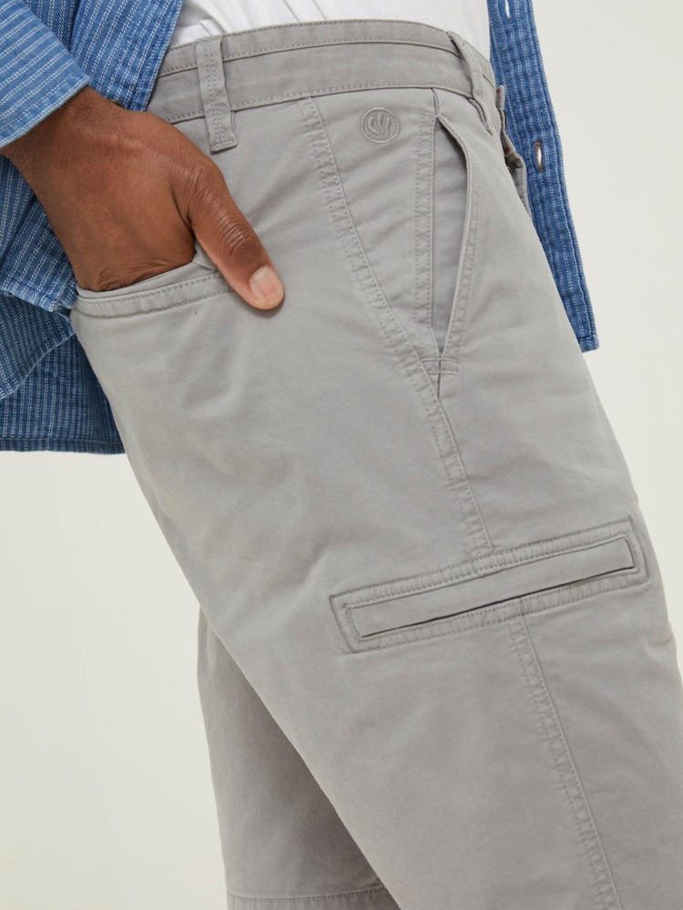 FatFace Grey Cowes Utility Shorts - Image 4 of 5