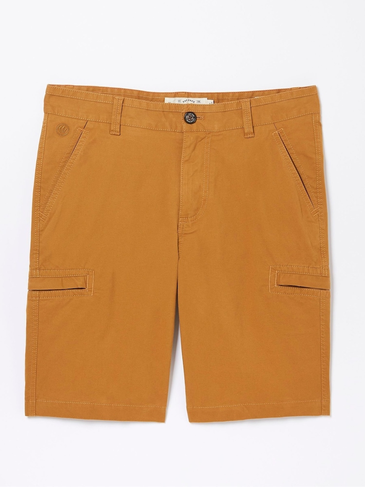 FatFace Brown Cowes Utility Shorts - Image 5 of 5