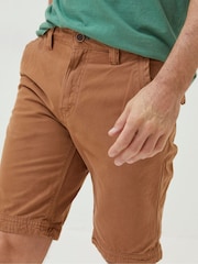 FatFace Brown Cove Flat Front Shorts - Image 4 of 5
