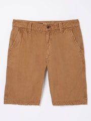 FatFace Brown Cove Flat Front Shorts - Image 5 of 5