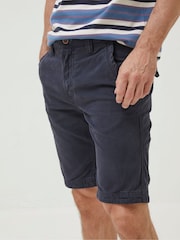 FatFace Blue Cove Flat Front Shorts - Image 1 of 4