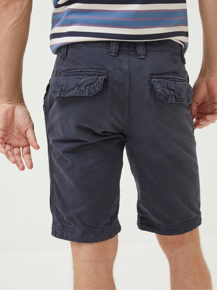 FatFace Blue Cove Flat Front Shorts - Image 2 of 4